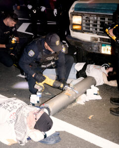 Ten Activists in New Jersey Arrested for Blockading Israel-Bound Weapons Shipment