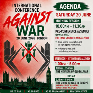World BEYOND War Takes Part in International Conference Against War in London