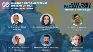 More Than 500 Sign Up for World BEYOND War Courses on Unarmed Civilian Defense