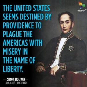 Plaguing the Americas with Misery in the Name of Liberty