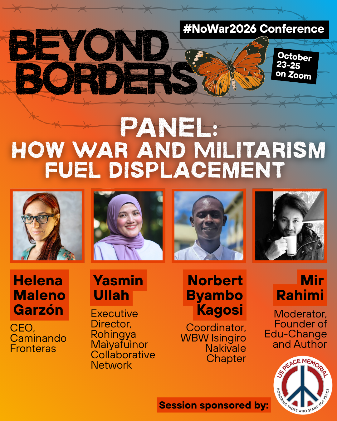 Panel - How War and Militarism Fuel Displacement