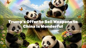 Trump's Offer to Sell Weapons to China Is Wonderful