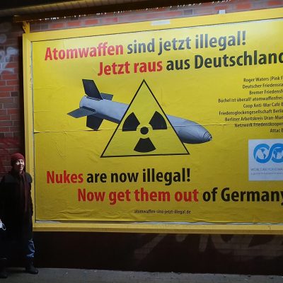 Poster: Nukes are now illegal in Germany