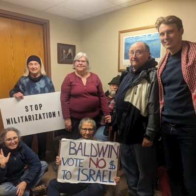 Madison Chapter Vigil at Baldwin Office