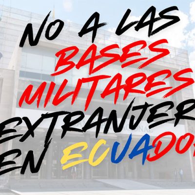 no a las bases militares extranjeras - 1